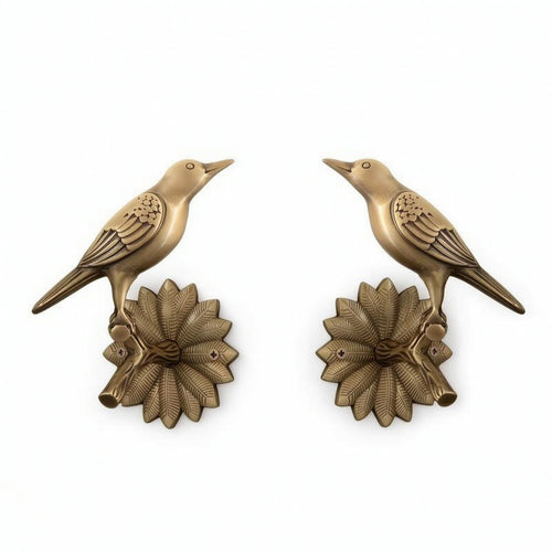 Bird Curtain Holdback Carved Decorative Curtain Holdback Artistic Hardware for Bedroom