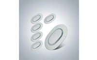 6 Pieces Oval Trunk Floor Drain Plug Metal Trunk Drain Hole Cover Matte Stamped for Car Owners, Mechanics