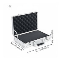 Aluminum Tool Box Long-Lasting Lockable Aluminum Case Reinforced Corners