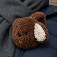 Foldable Winter Earmuffs for Men and Women, Plush Lined Ear Warmers for Outdoor Cold Protection
