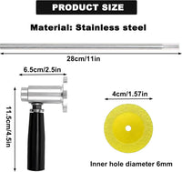 PVC Pipe Cutter with Scale, Adjustable Cutting Length for Plumbing Installation