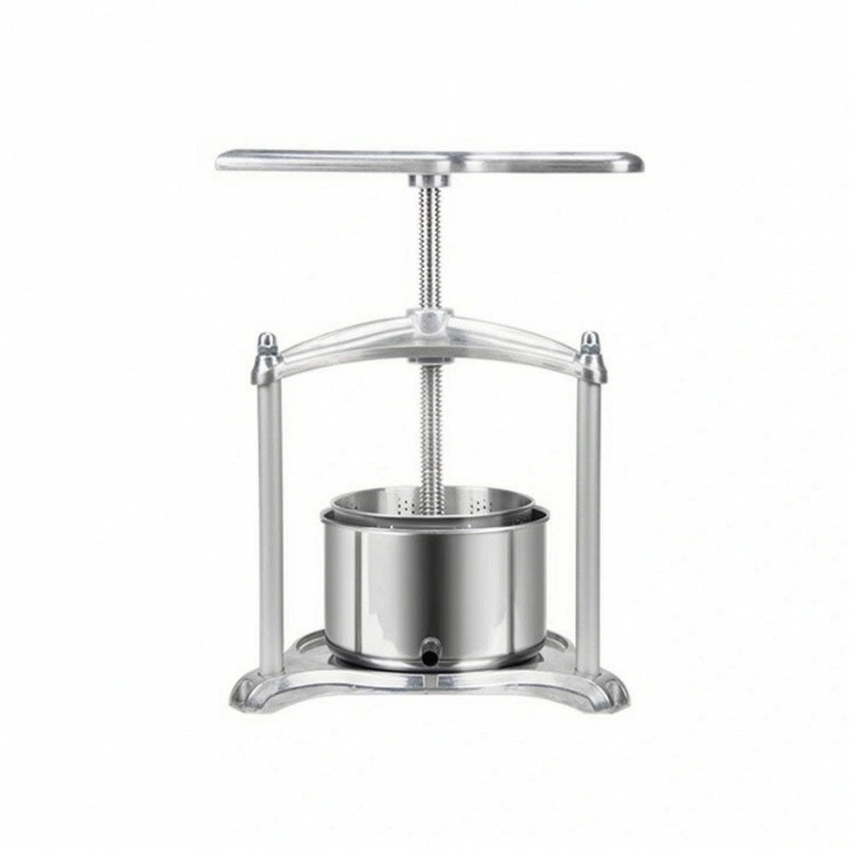 Grape Press with Mesh Bag Hand-Operated Fruit and Beverage Press Versatile Strain Bag for Hobbyists