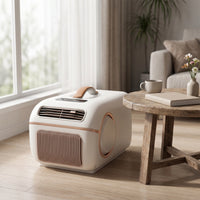 Multi-Functional Portable Air Conditioner with Heater Year-Round Portable Air Conditioning Unit with Heater Mobile Appliance Compact for Renters, Campers, Small Areas, RV, Camping
