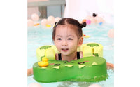 Non-Inflatable Swim Instructor Vest Safety Buckle Armpit Swim Collar Padded Water Toy Waterproof for Children