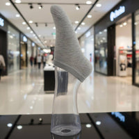 Sock Mannequin Clear-Foot Foot Mannequin Realistic Sock Display for Retailers