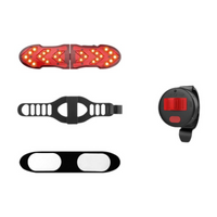 Waterproof LED bike turn signal remote