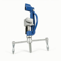 Cable Tie Tool with Crank Handle Blue Cable Tie Pliers Organized for Mechanics, Marine Applications
