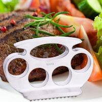 Aluminum Meat Tenderizer Compact Chicken Pounder Cutout Grip