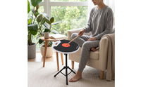Drum Practice Pad Portable Drum Pad with Carry Handle Quiet for Drummers, Home, Apartment