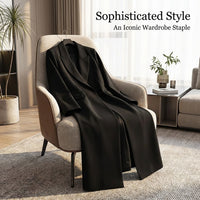 Womens Coat Double Breasted Long Overcoat for Autumn Winter Wear, Extra Tailored Trench Design with High Temperature Shaping