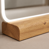 Full-length Mirror, Standing Mirror, Nordic Style, Wooden Frame, 80cm Width, Large Standing Mirror, For Fitting Rooms, Commercial Use