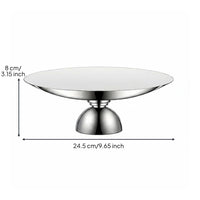 Stainless Steel Fruit Dish Versatile Tableware Mirror Finish for Living Room