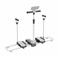 Quiet Operation Home Ski Exercise Equipment Digital Counter Leg Slide Exercise Machine Foldable Inner Thigh Workout Machine for Women