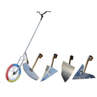 Wheel Hoe Lightweight Manual Weeder Metal Frame for Garden, Field