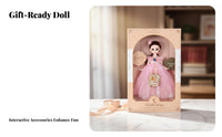 Doll Gift Set Changeable Clothes Articulated Dress-up Doll children's Toy for Girls, Bedroom