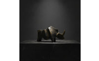 Bull Figurine Abstract Bull Statue Sculpture Faceted Office Decor Geometric for Bookshelf, Entryway