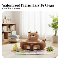 Inflatable Sit-up Training Chair Anti-Tip Design Infant Floor Seat for Infants