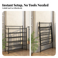 Multi-Tier Step Stand Floor-Standing Plant Rack assembly-withexternal installationlystanding for Balcony, Patio