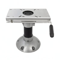 Boat Seat Pedestal Base Heavy-Duty Boat Seat Base Mount Wobble Hardware for Boaters, Fishing Boats