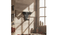 Vertical Angle Grinder Holder Sturdy Angle Grinder Wall Mount Long-Lasting Organizer Compact for Pegboard