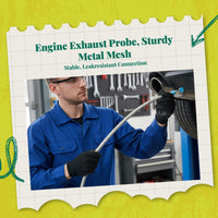 Leak-proof stainless steel probe