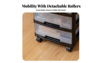 Multi-Level Rolling Cart Space-Saving Design Home Organization Large Capacity