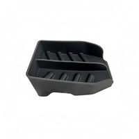 Countertop Drain Rack Divided Compartments Utensil Holder Compact