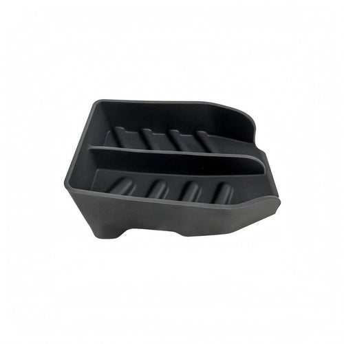 Countertop Drain Rack Divided Compartments Utensil Holder Compact