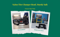 Motorcycle Tire Changer Head, Nylon Mount Demount Tool, Manual Tire Changing Machine Accessory, No Damage, Portable, for Garage Workshop