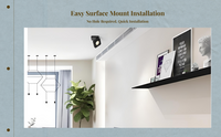 360° adjustable COB LED spotlight