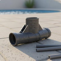 Plastic Pool Frame Connector Reinforced Outdoor Equipment Ribbed