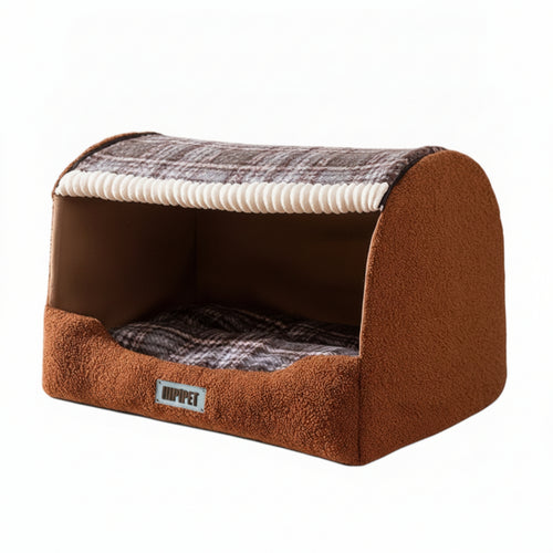 Den Dog Bed Cozy Dog Bed Canine Den house Soft for Dogs, Pets