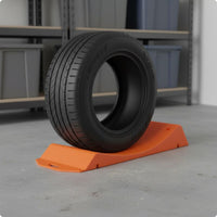 2 Pieces Anti-Slip Tire Ramp High Load Capacity Car Tire Ramp Storage Use