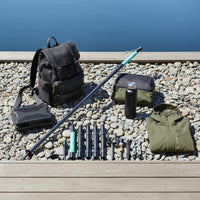 Collapsible Hiking Pole Illuminate-in-the-Dark Telescopic Climbing Pole Kit