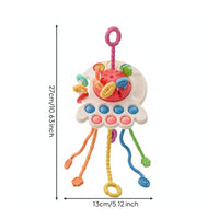 Pull-Cord Tentacle Toy Toy with Cords Flexible Baby Toy with Cords Engaging Sturdy for Toddlers
