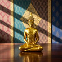 Thai Design Buddha Ornament Colorfast House Decoration for Office, Entryway