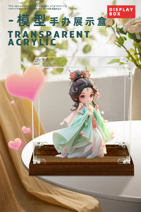 亚克力展示盒乐高高达模型车模泡泡玛特盲盒手办积防尘罩手办盒子