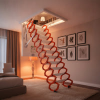 Retractable Attic Staircase Space-Saving Electric Attic Ladder Automated Stair for Homeowners, Loft, Duplex