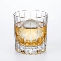 Japanese Cut Crystal Whiskey Glass, Minimalist Style