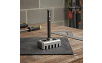 Junction Box Hole Cut Junction Box Cut Single-Piece Forging Square Hole Punch Tool for Electricians, Construction Workers, Brick Walls