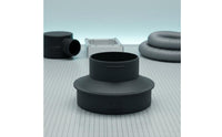 High Temperature Resistance 60 to 90 Adapter Heat-Resistant 90-60 Pipe Connector Sealing Function Fuel-Powered Heater Duct Reducer Easy Fit