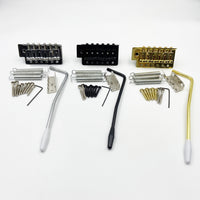 ST Electric Guitar Tremolo Bridge with 6 Saddles and Tailpiece