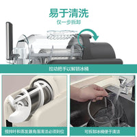 雪融机小型冷饮机多功能家用冰淇淋机奶昔制冰机全自动雪泥冰沙机 欧规