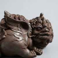 Antique Cast Iron Mythical Beast Figurine