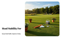 Improves Direction and Stability Golf Swing Plane Guide Build Muscle Memory Golf Swing Training Aid Increase Distance & Accuracy