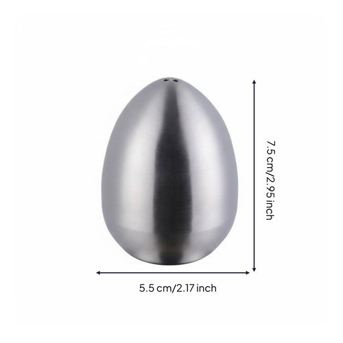 Egg Shaped Seasoning and Pepper Shaker Rust-Resistant Egg Shaped Seasoning