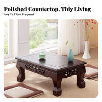 Carved Leg Floor Table European design Household Furniture adaptable Vintage Aesthetic for Adults, Bay bay Area, Office
