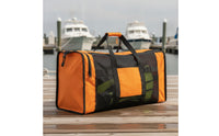 Foldable Dive Duffel Bag Spacious Dive Bag with Zipper Breathable Ventilated for Divers, Snorkelers, Boat Trips, Beach