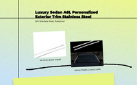 A6L Grille Trim for exterior style