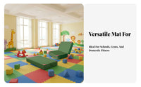 Foldable Design High Jump Landing Mat Thickened Cushion Thick Gymnastics Mat Folds in Half Folding Crash Pad Multi-Purpose for Gymnasts, Athletes, Combat Arts, School, Gymnasium, Home Gym